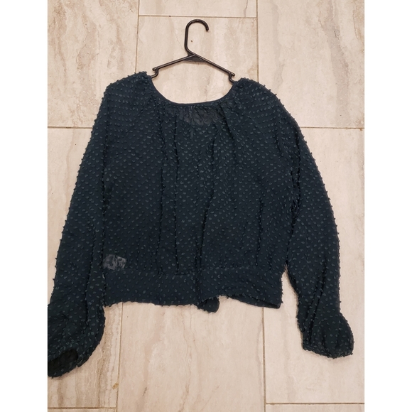 Free People sheer blouse - Picture 2 of 5